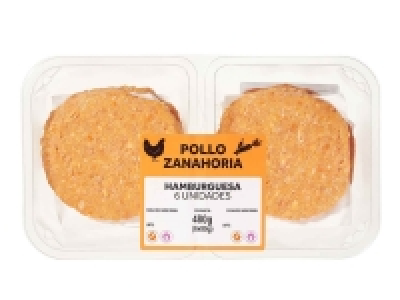 Lidl  Burger meat de pollo con zanahoria