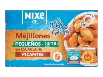 Mejillones en escabeche picantes 1.19 €