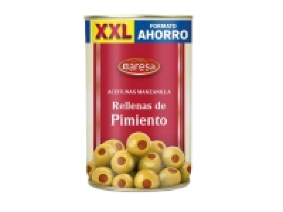 Aceitunas verdes pimiento XXL