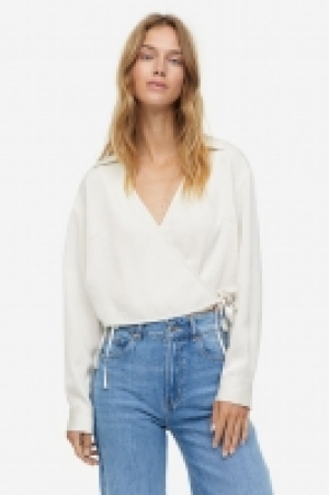 HM  MAMA Blusa cruzada de lactancia