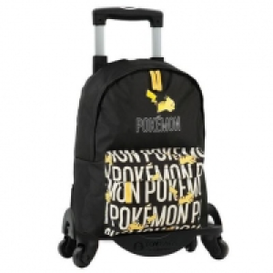 Toysrus  Mochila Pokemon Picachu 41 cm con carro extraíble