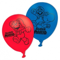 Toysrus  Super Mario - Pack 6 Globos