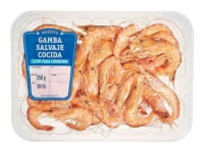 Gamba cocida salvaje 2.19 €
