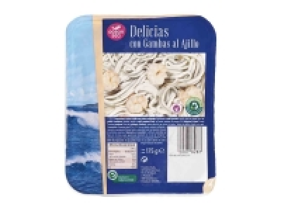 Delicias del mar con gambas