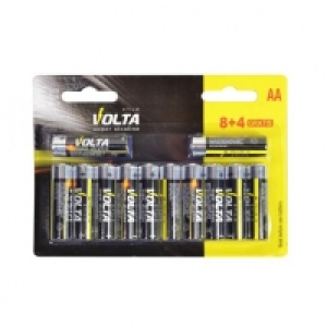 Pilas Alcalinas AA V1,5 12 unid 7.99 €