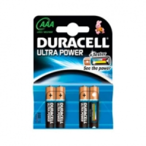 Duracell - Pack 4 Duracell Ultra Power Alcalinas AAA