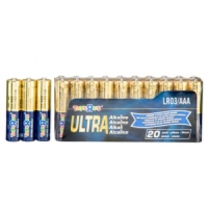 Ultra - Pack 20 Pilas AAA Ultra Alcalinas 9.99 €