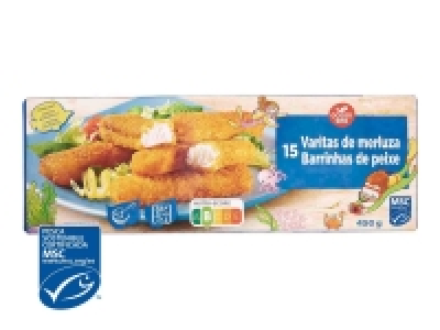 Varitas de merluza 2.39 €