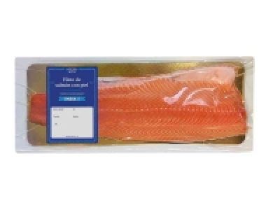 Lidl  Salmón con piel