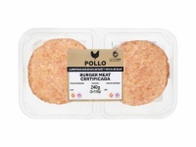 Hamburguesa de pollo certificado