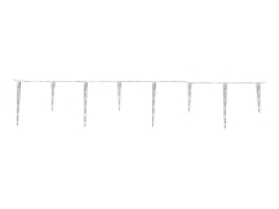 Cadena de luces con carámbanos