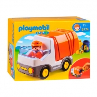 Toysrus  Playmobil 1.2.3 - Camión de Basura - 6774