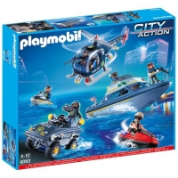 Toysrus  Playmobil - Set de Policía - 9043