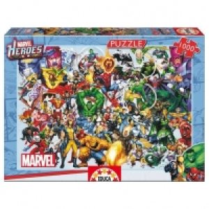 Educa Borrás - Puzzle 1000 Piezas Los Héroes De Marvel