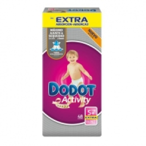 Toysrus  Dodot - Pañales Activity Extra T5 (12-17kg) 48 Unidades