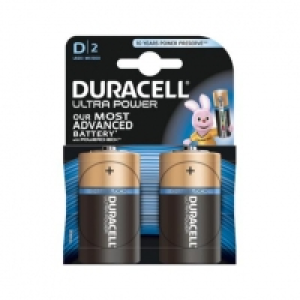 Duracell - Pack 2 Pilas D Ultra Power 5.99 €