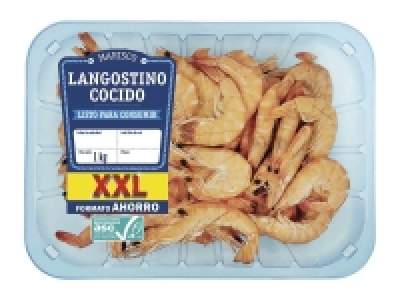 Langostinos cocidos