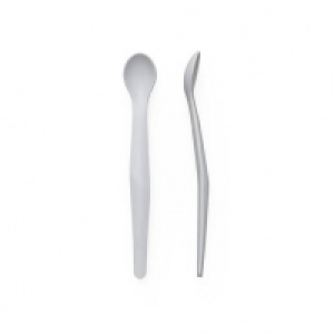 2 cucharas de silicona Everyday Baby gris