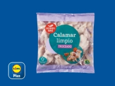Lidl  Calamar limpio y troceado