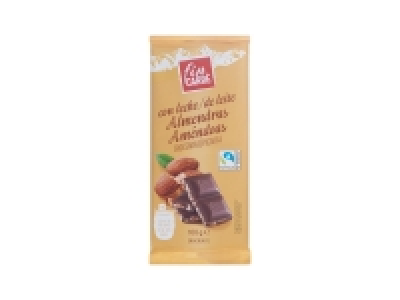 Lidl  Chocolate con leche y almendras