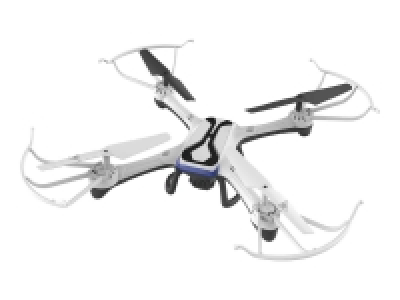 Dron cuadricóptero con cámara