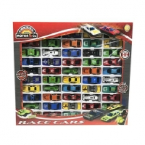 Toysrus  Motor & Co - Pack 50 minicoches de carreras