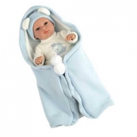 Toysrus  Muñeco bebé con mantita (varios colores)