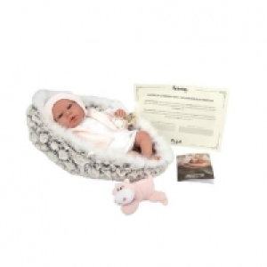 Bebé reborn con capazo