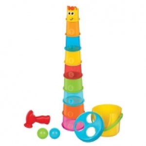 Toysrus  B-Kids - Pirámide apilable de la Sra. Jirafa