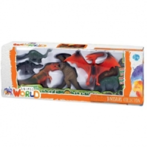 Toysrus  Animal World - Pack 7 figuras de dinosaurios