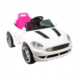 Toysrus  Sun & Sport - Coche eléctrico blanco de 6V