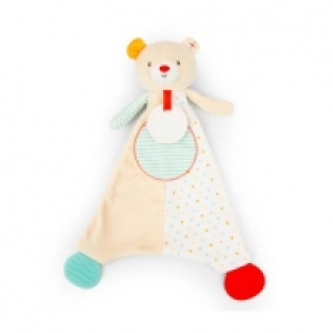 Baby Smile - Doudou triangular Oso