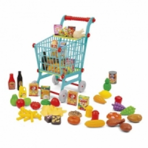 Carro de la compra con alimentos 84 piezas