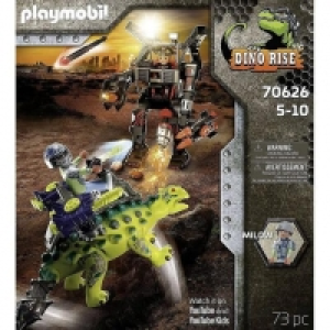 Playmobil - Dino Rise Saichania: Defensa del luchador 70626