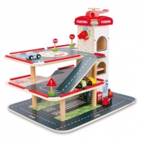 Toysrus  WoodnPlay - Garaje de madera 3 niveles