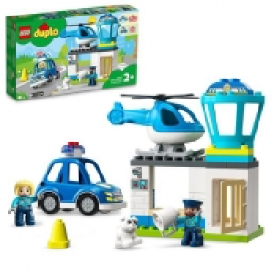 Toysrus  LEGO DUPLO - Comisaría de policía y helicóptero - 10959