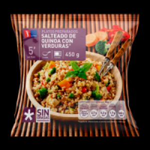 Salteado de quinoa con verduras 3.79 €