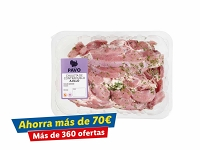 Lidl  Chuleta de pavo al ajillo