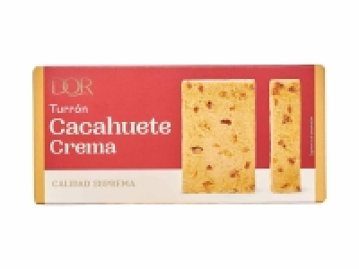 Lidl  Turrón suave de cacahuete