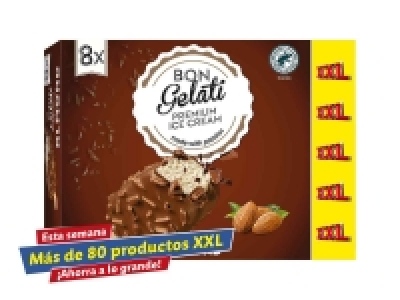 Bon Gelati® Almendrado de chocolate con leche