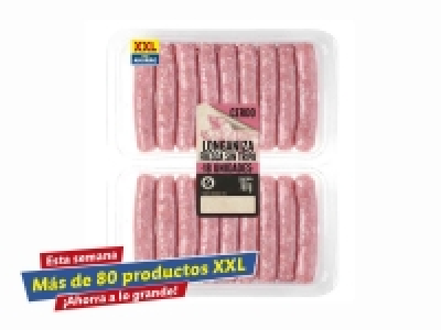 Longaniza blanca de cerdo sin tripa