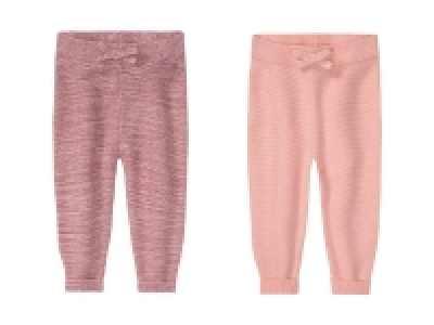 Pantalón de punto para bebé con cordones