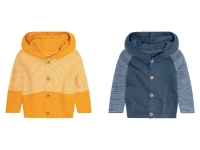 Chaqueta de punto con capucha para bebé