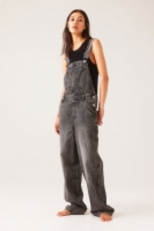 Peto denim de corte recto