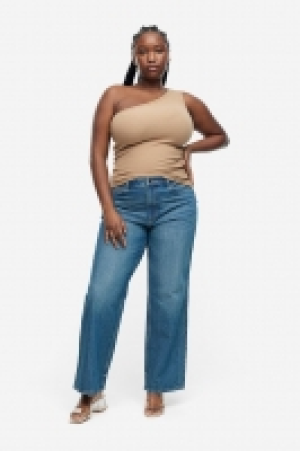 Curvy Fit Wide Ultra High Jeans