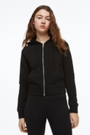 Chaqueta sudadera entallada con capucha