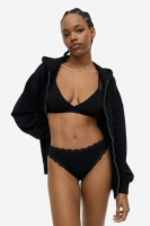 Pack de 3 bragas Bikini con ribete de encaje