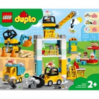 Toysrus  LEGO Duplo - Grúa Torre y Obra - 10933