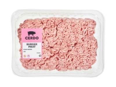 Burger meat de cerdo
