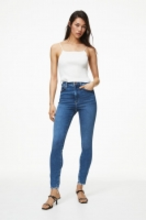 True To You Skinny Ultra High Ankle Jeans